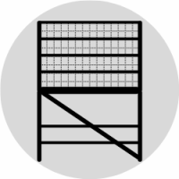 Icon Arbeits- und Schutzgerüst